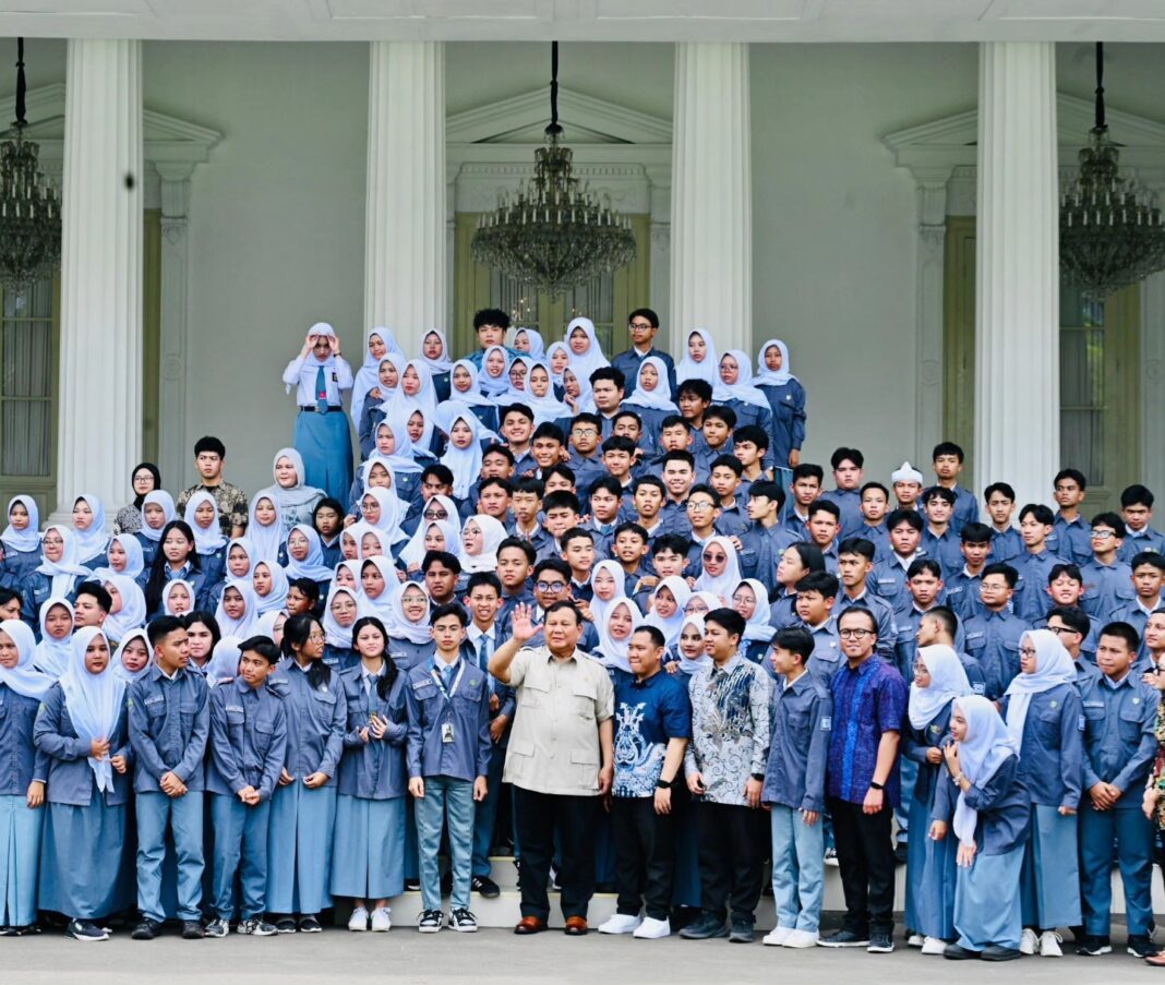 Presiden Prabowo Terima Forum OSIS di Istana, Dorong Peran Pelajar dalam Kepemimpinan Nasional