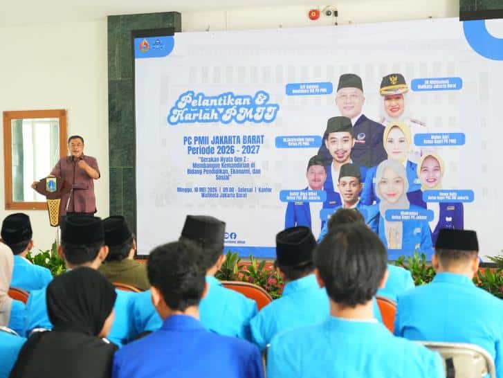 Pemkot Jakarta Barat Dukung Pelantikan PMII 2026-2027