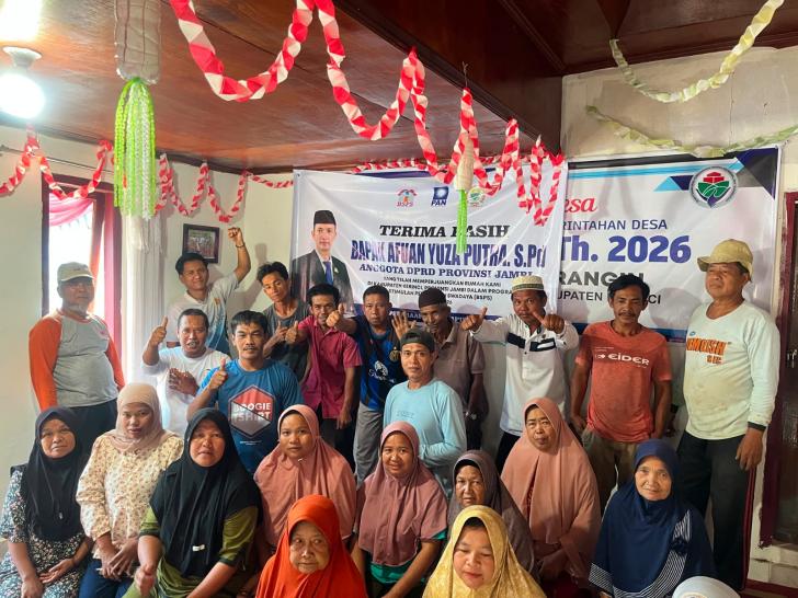 BSPS Bedah 25 Rumah Warga di Kerinci